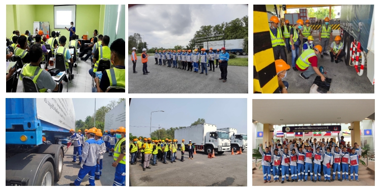 ข่าวราชการ, รัฐวิสาหกิจ - หลักสูตร  เทคนิคการขับรถลากจูง (สินค้าขนส่งวัตถุอันตราย) รุ่นที่ 3/2565 