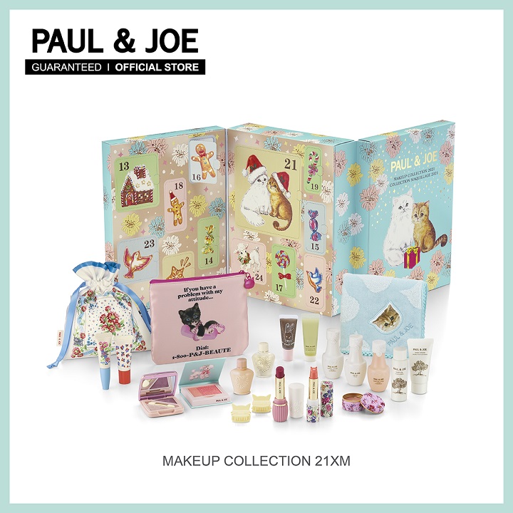 ข่าวความงาม - PAUL & JOE ชวนนับถอยหลังสู่เทศกาลคริสต์มาสด้วย ?MAKEUP COLLECTION 2021?