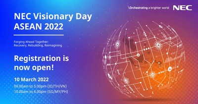 ข่าวไอที - เอ็นอีซี กำหนดวิสัยทัศน์การฟื้นฟูช่วงหลังโควิด-19 ในงาน NEC Visionary Day ASEAN ครั้งปฐมฤกษ์