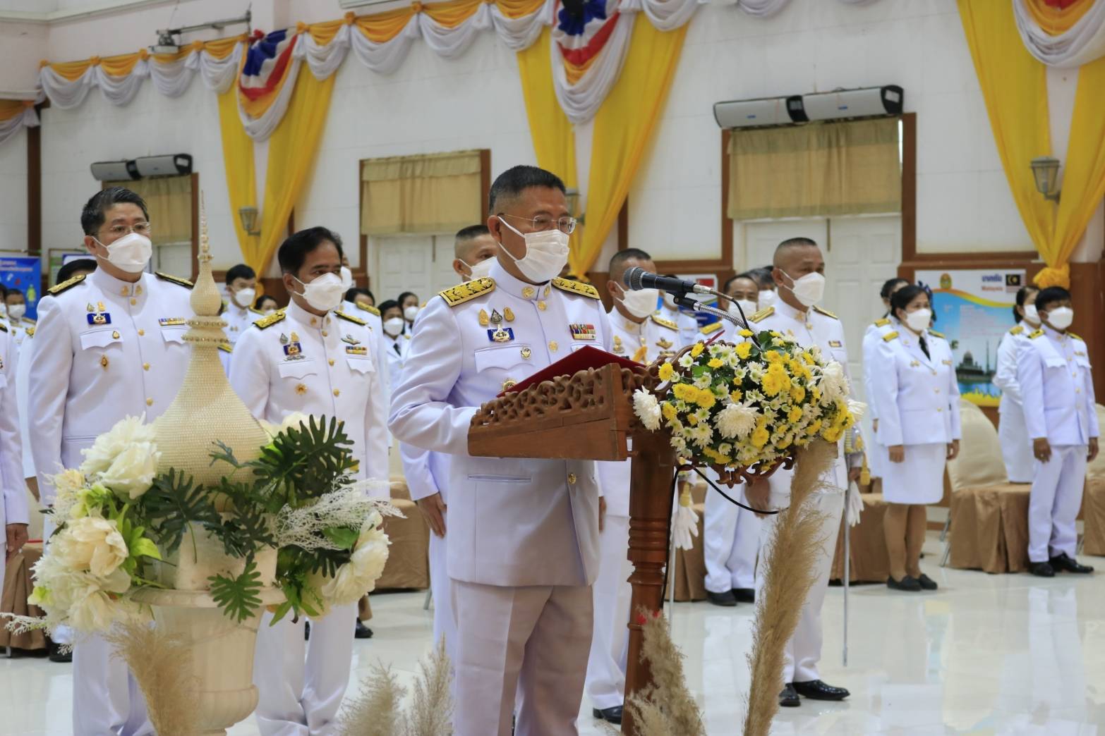 ข่าวราชการ, รัฐวิสาหกิจ - สำนักงานพัฒนาฝีมือเพชรบูรณ์ จัดพิธีการถวายเครื่องราชสักการะเนื่องในวันมาตรฐานฝีมือแรงงานแห่งชาติ ประจำปี 2565