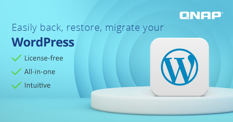 ข่าวไอที - QNAP Introduces License-free, All-in-one Backup Solutions for WordPress