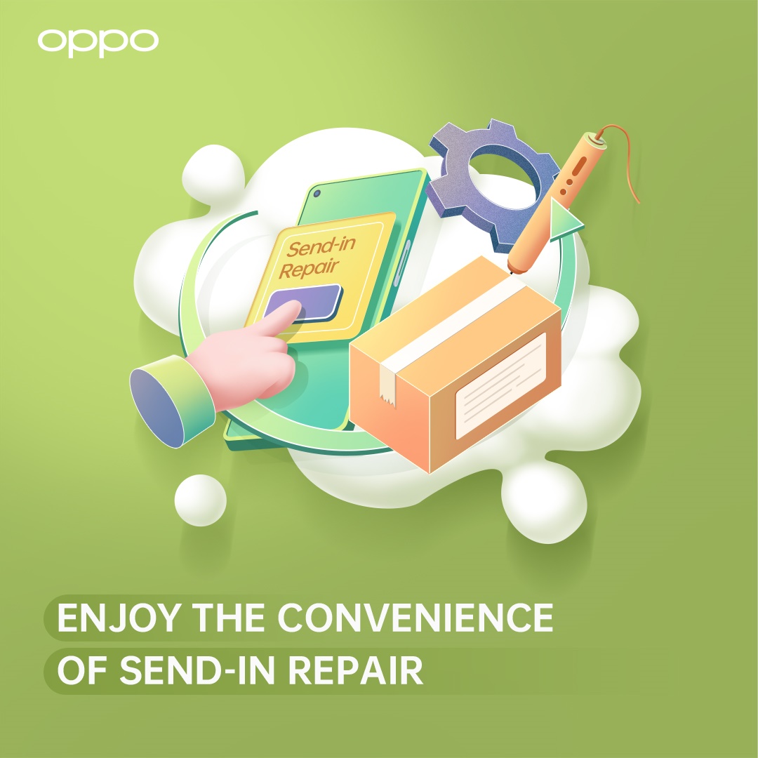 ข่าวธุรกิจ, สังคม - บริการสะดวกสบายจาก OPPO: บริการรับส่งเครื่องซ่อม