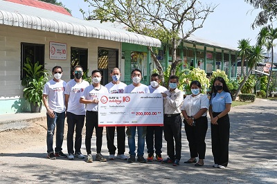 ข่าวธุรกิจ, สังคม - ต.สยาม เติมยิ้มให้น้องปีที่ 10 เดินหน้าสานฝันเด็กไทย มอบอาคารเรียนอนุบาล โรงเรียนวัดบันไดม้า อ.ปากช่อง