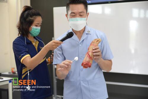 ข่าวสุขภาพ - SEEN จัดอบรมเชิงปฏิบัติการ การปฐมพยาบาล การดับไฟ และการอพยพหนีไฟ ให้กับนิสิต และบุคลากรคณะพลังงานฯ