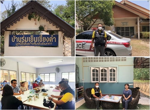 ข่าวราชการ, รัฐวิสาหกิจ - ตรวจคนเข้าเมืองจังหวัดพะเยา ออกตรวจสอบมูลนิธิในพื้นที่รับผิดชอบและประชาสัมพันธ์การแจ้งที่พักของคนต่างด้าวตาม ม.37 และ ม.38