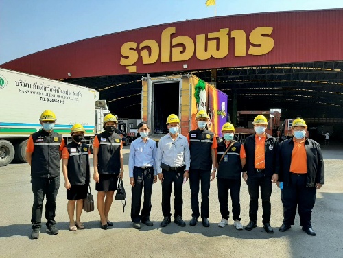 ข่าวราชการ, รัฐวิสาหกิจ - สนพ.สมุทรสงคราม ตรวจเยี่ยม บ.รุจโอฬาร