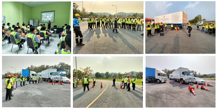 ข่าวราชการ, รัฐวิสาหกิจ - สถาบันพัฒนาฝีมือแรงงานนานาชาติ ดำเนินการฝึกยกระดับฝีมือ หลักสูตร เทคนิคการขับรถลากจูง (Trailer Driving Techniques)