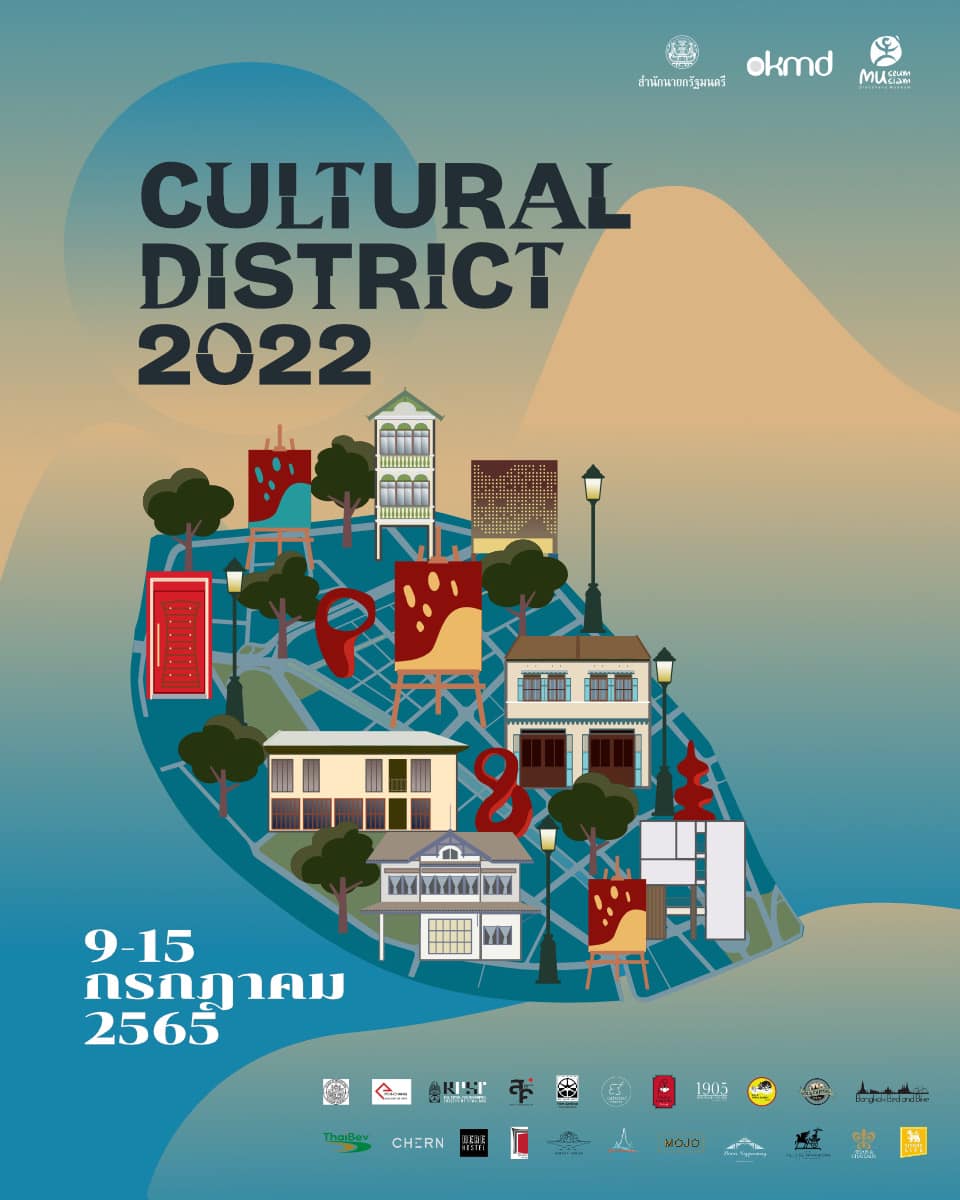 ข่าวการศึกษา - มิวเซียมสยาม ชวนเสพงานศิลป์ในงานเทศกาลศิลปะเปิดเกาะรัตนโกสินทร์  Cultural District 2022: Arts in the Hotel วันที่ 9 - 15 กรกฎาคมนี้