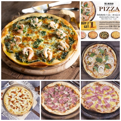 English News - Fun with Buy 2 get 1 Free Delicious Homemade Italian Pizza at The Orchard Restaurant, Kantary Hotel, Ban Chang