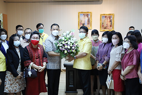 ข่าวประชาสัมพันธ์ - PR News ก.แรงงาน ร่วมแสดงความยินดีกับผู้ตรวจราชการกระทรวงแรงงานในโอกาสที่เข้ารับตำแหน่ง