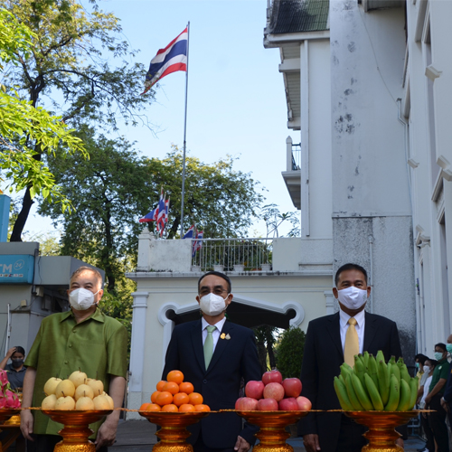 ข่าวราชการ, รัฐวิสาหกิจ - สักการะศาลพระชัยมงคล