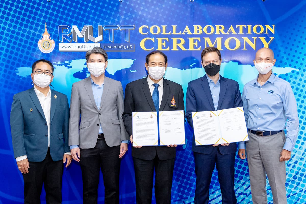 ข่าวการศึกษา - เอส ไอ จี คอมบิบล็อค จับมือ มทร.ธัญบุรี พัฒนาศูนย์การเรียนรู้เคลื่อนที่