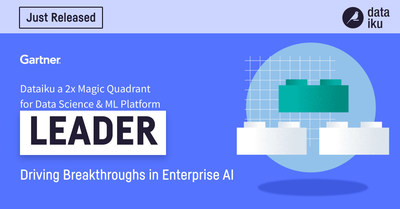 ข่าวไอที - Dataiku ได้รับตำแหน่งผู้นำในรายงาน Gartner 2021 Magic Quadrant