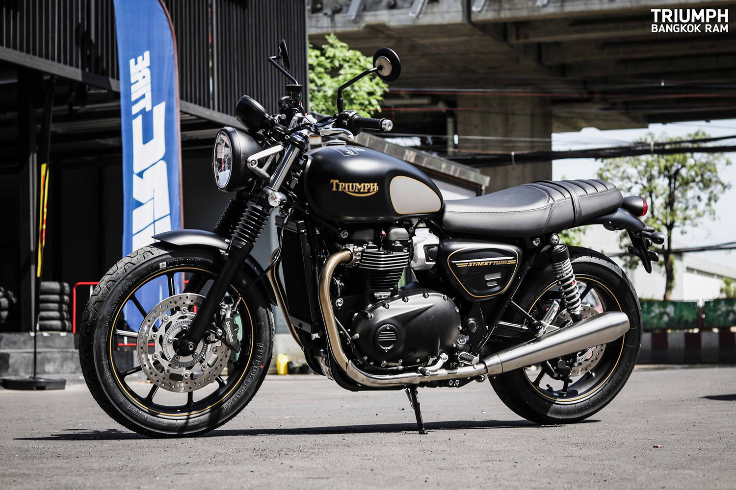 ข่าวยานยนต์ - Triumph Street Twin Gold line 1,000 คันทั่วโลก