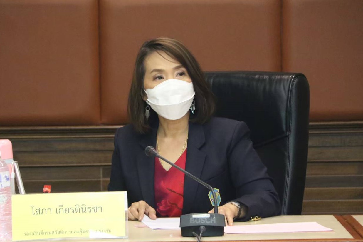 ข่าวราชการ, รัฐวิสาหกิจ - โฆษก กสร. ชี้แจงประเด็น ลูกจ้างบริษัทเครื่องสำอาง ไม่ได้รับความเป็นธรรมหลังถูกเลิกจ้าง เพราะพิษโควิด