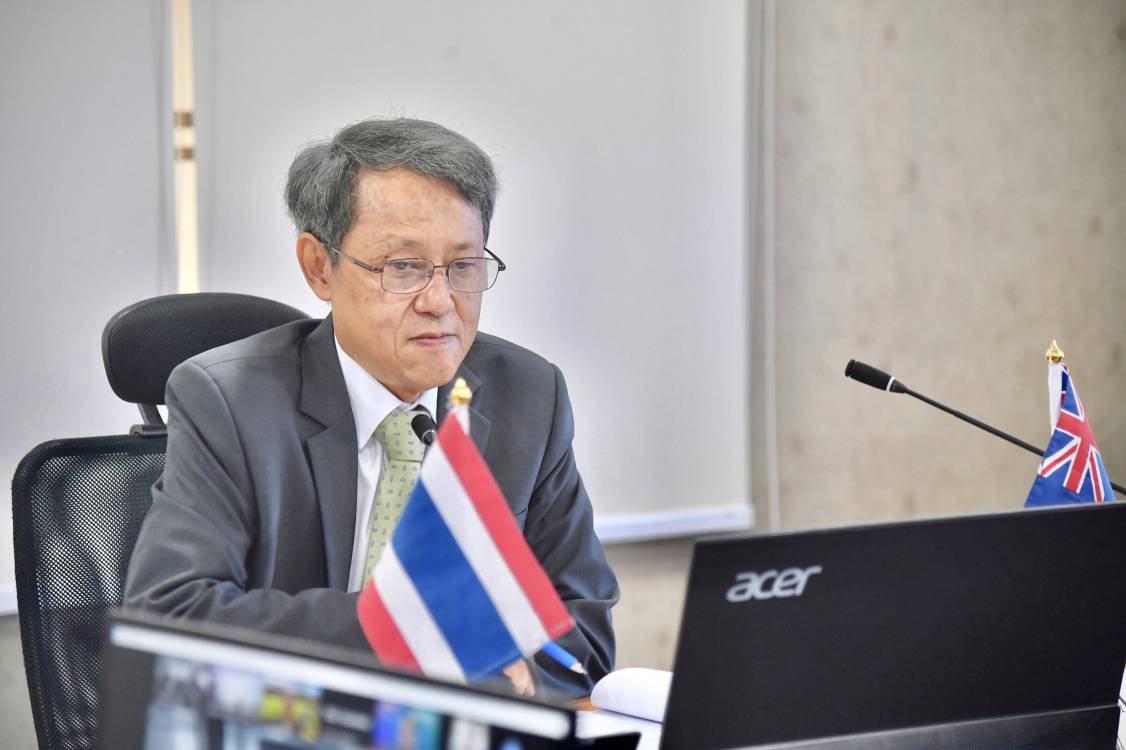 ข่าวราชการ, รัฐวิสาหกิจ - เลขาฯ มกอช. นั่งหัวโต๊ะประชุม ไทย-นิวซีแลนด์ Joint SPS Committee ครั้งที่ 8  