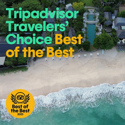 ลยานะ รีสอร์ท แอนด์ สปา เกาะลันตา จังหวัดกระบี่ พิชิตรางวัล Best of the Best จาก Tripadvisor 2023 Travelers’ Choice awards 