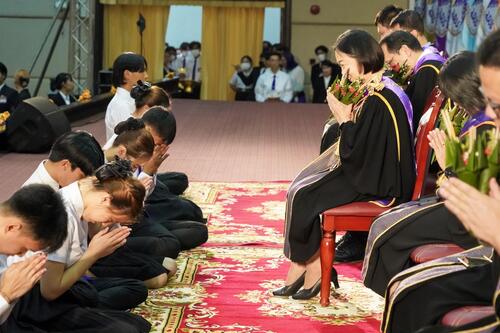 ข่าวการศึกษา - พิธีไหว้ครู มหาวิทยาลัยพะเยา ปีการศึกษา 2566
