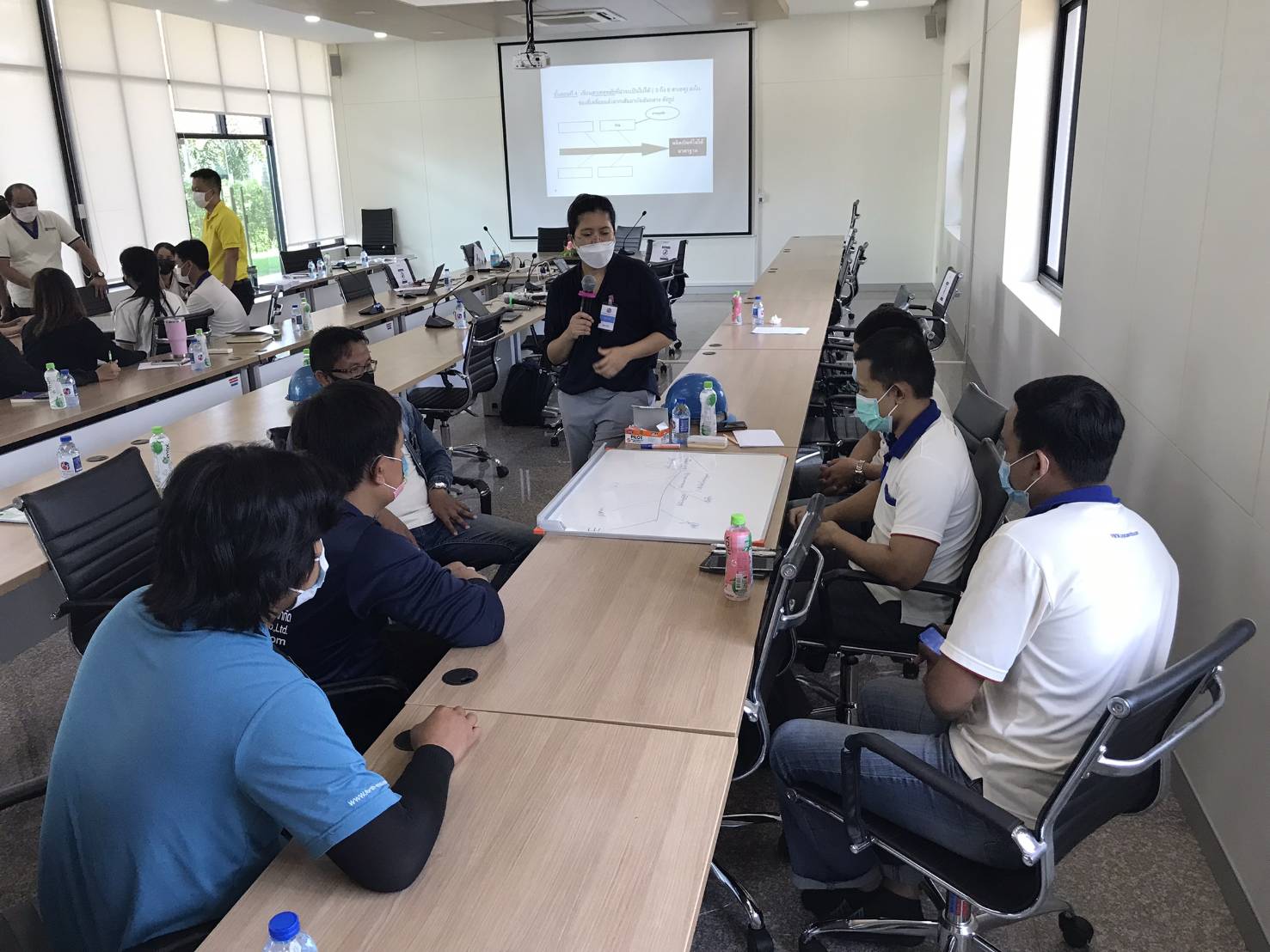 ข่าวราชการ, รัฐวิสาหกิจ - สนพ.สกลนคร เข้าให้คำปรึกษา (ครั้งที่ 4) ริษัท พรีเมียร์ คลอลิตี้ สตาร์ช (2012) จำกัด จ.สกลนคร