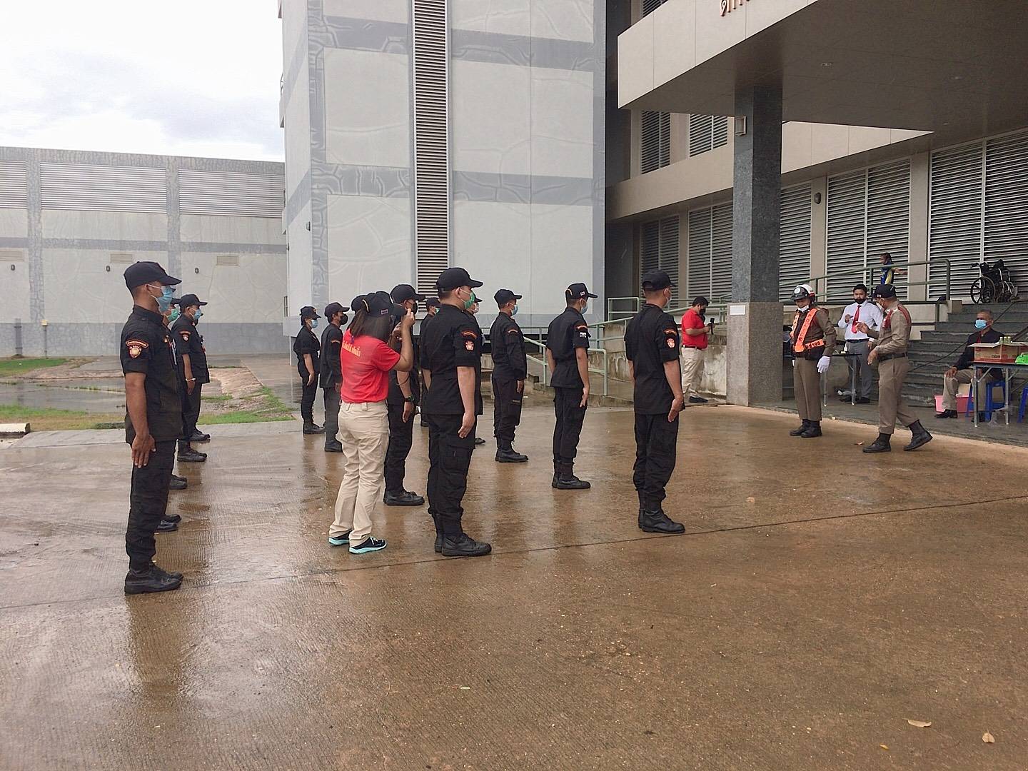 ข่าวราชการ, รัฐวิสาหกิจ - สนพ.สกลนคร เข้าตรวจเยี่ยมการฝึกอบรม พนักงานรักษาความปลอดภัย