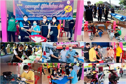 ข่าวประชาสัมพันธ์ - PR News สำนักงานพัฒนาฝีมือแรงงานลำพูน นำบุคลากรลงพื้นที่ เปิดบริการฟรีคลินิกช่าง ?กระทรวงแรงงาน คลายทุกข์ สู้ภัยน้ำท่วม 2565?