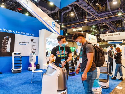 ข่าวไอที - KEENON Robotics ยกขบวนหุ่นยนต์บริการร่วมงาน CES 2022