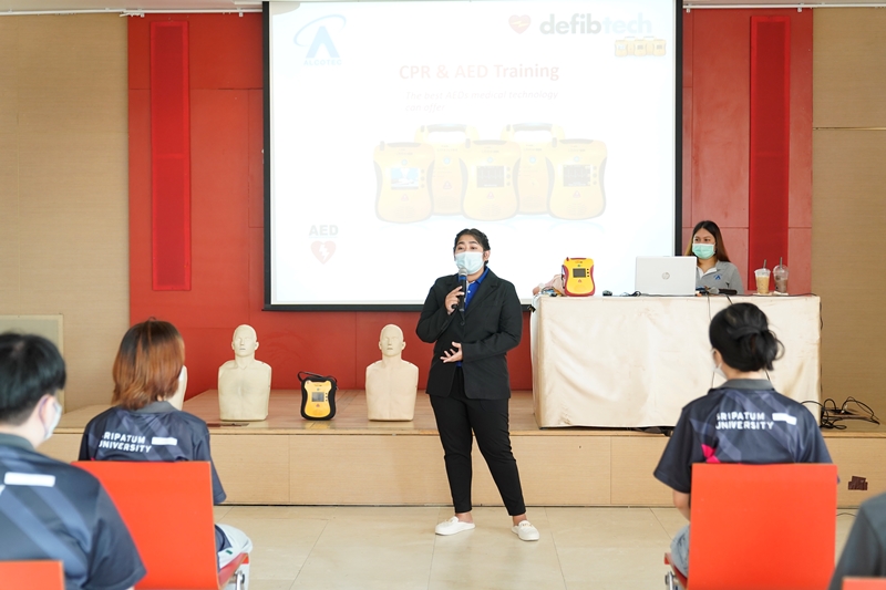 ข่าวการศึกษา - DEK ว.การบินและคมนาคม SPU เรียนรู้สู่การปฎิบัติจริง CPR ?Safety first การช่วยเหลือเหตุฉุกเฉินขั้นพื้นฐาน?