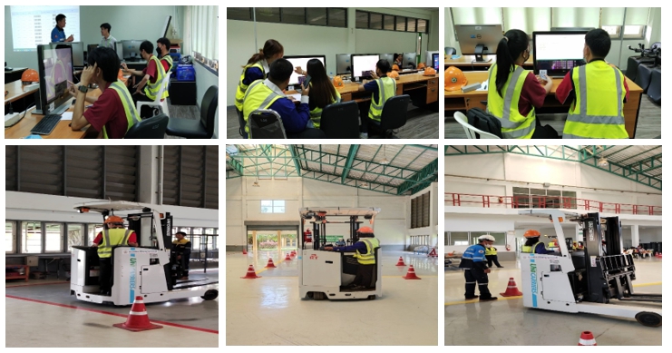 ข่าวราชการ, รัฐวิสาหกิจ - สถาบันพัฒนาฝีมือแรงงานนานาชาติ ดำเนินการฝึกอบรมการฝึกยกระดับฝีมือ หลักสูตร เทคนิคการขับรถยกและจัดการคลังสินค้า รุ่นที่ 3/2565