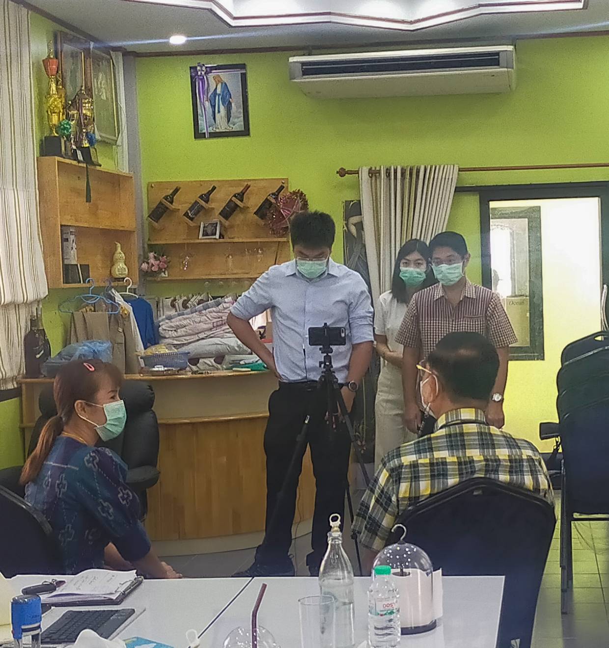 ข่าวราชการ, รัฐวิสาหกิจ - ถ่ายทำคลิปวิดีโอประชาสัมพันธ์ ประโยชน์ที่สถานประกอบกิจการได้รับจากการกู้ยืมเงินกองทุนพัฒนาฝีมือแรงงาน