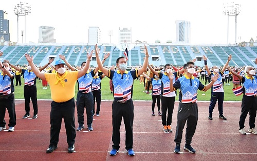 ข่าวราชการ, รัฐวิสาหกิจ - กรมพลศึกษาจัดเดิน - วิ่งรวมใจไทยเป็นหนึ่งเสริมสร้างความสามัคคี