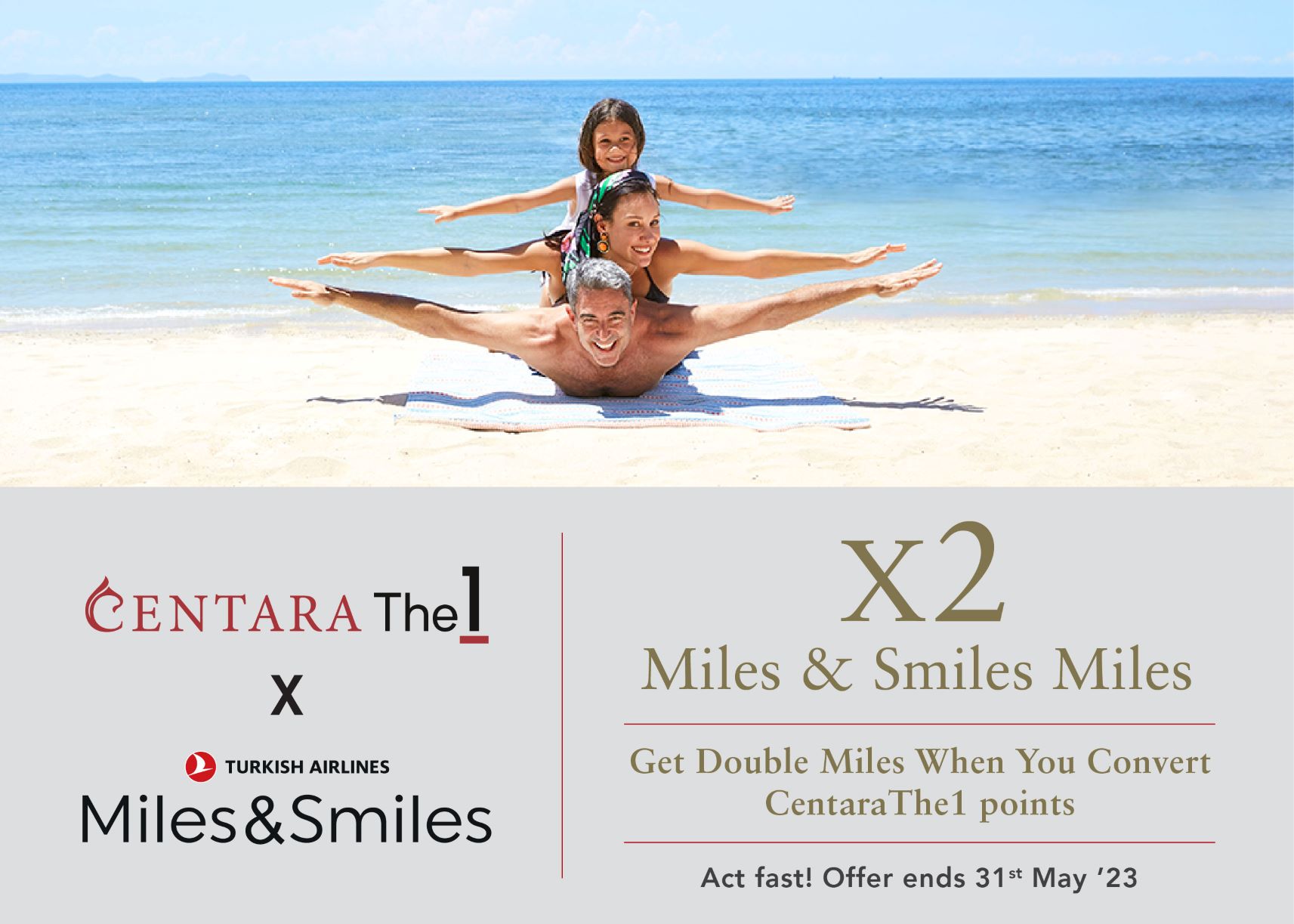 ข่าวท่องเที่ยว - CentaraThe1 Members Earn Double Turkish Airlines Miles with Points Transfer Offer
