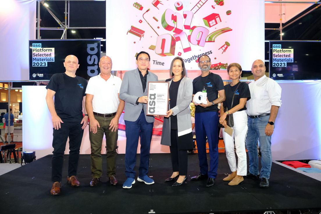 ข่าวบ้าน, คอนโด, อสังหาฯ - TCMC เป็นปลื้มรับรางวัล ASA Platform Selected Materials 2023
