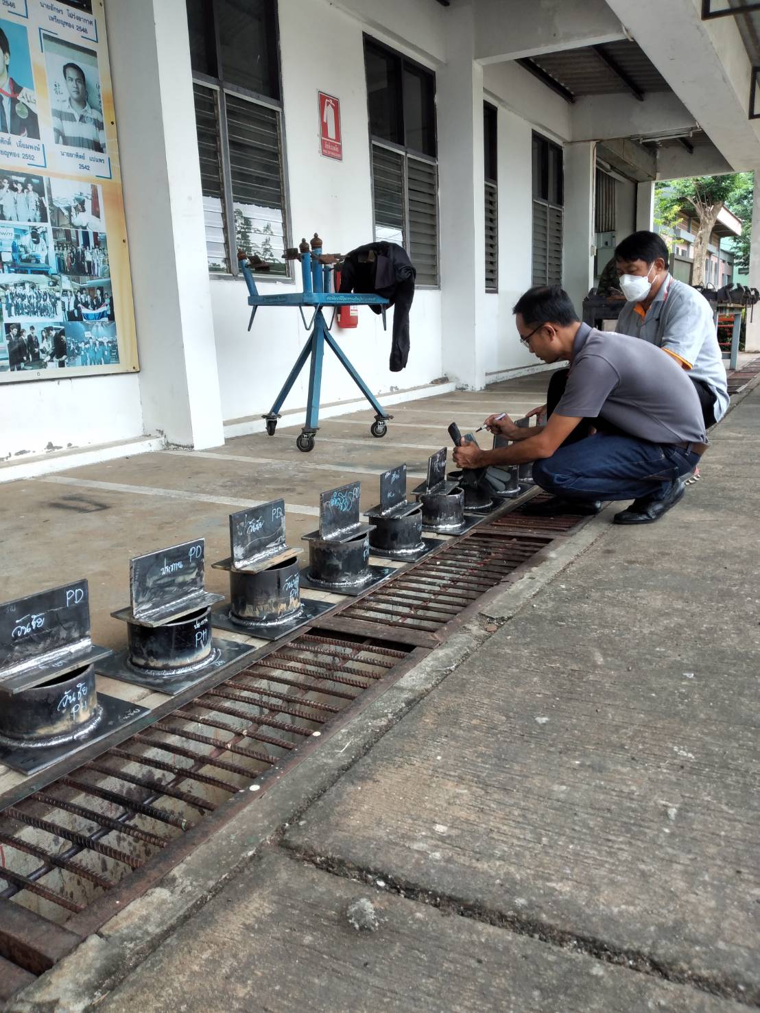 ข่าวราชการ, รัฐวิสาหกิจ - สนพ.กำแพงเพชร จัดทดสอบมาตรฐานฝีมือแรงงานแห่งชาติ สาขา ช่างเชื่อมอาร์กโลหะด้วยมือ ระดับ 1
