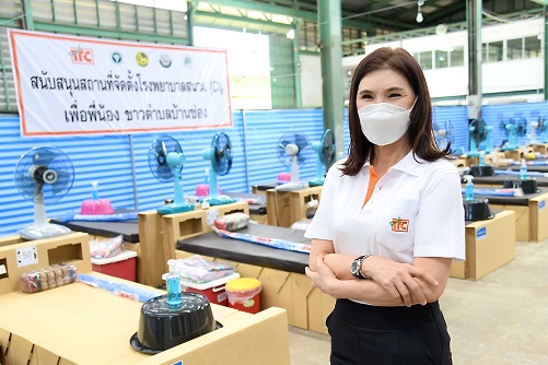 บริษัท สมาร์ททีทีซี จัดสรรพื้นที่โรงงาน ผลิตมิเตอร์ไฟฟ้า ตั้งโรงพยาบาลสนาม จ.ฉะเชิงเทรา