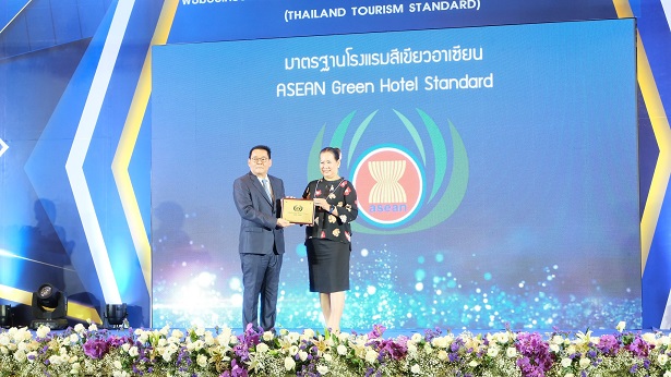 ข่าวท่องเที่ยว -  รางวัล ASEAN Green Hotel Standard - โรงแรมดุสิตธานี กระบี่ บีช รีสอร์ท 