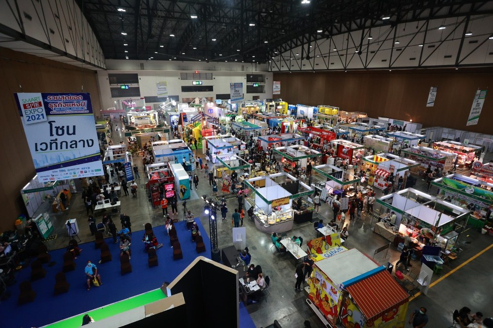 ข่าวธุรกิจ, สังคม - Smart SME EXPO 2021 แรงฝ่าโควิด-19   สร้างเงินสะพัด 235 ลบ.  