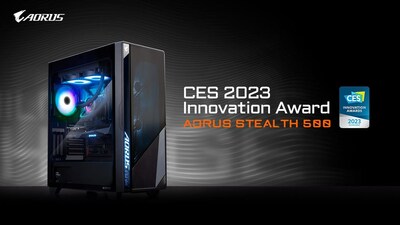 ข่าวไอที - ชุดประกอบคอมพิวเตอร์ GIGABYTE AORUS STEALTH 500 คว้ารางวัลจาก CES 2023 Innovation Award
