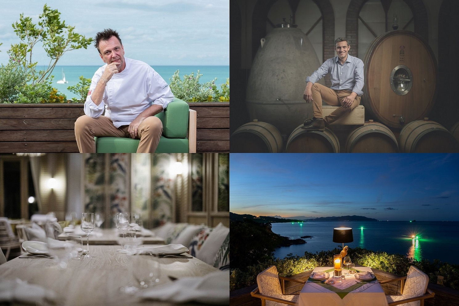 ข่าวอาหาร, เครื่องดื่ม - Argentinian Wine Dinner on the Crest of a Private Island by Chef David Thompson and Pablo Norberto Richardi at Long Dtai Restaurant, Cape Fahn Hotel