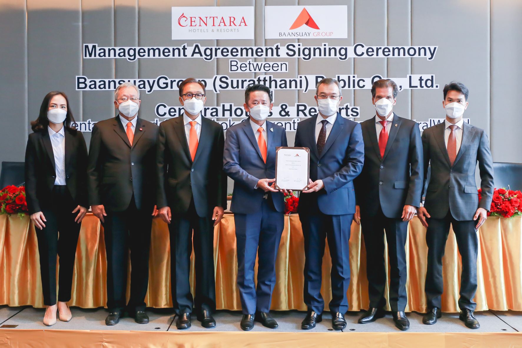 English News - Centara and Baansuay Group sign HMA for first property in Surat Thani
