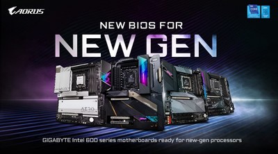 ข่าวไอที - GIGABYTE ปล่อยอัปเดต BIOS เมนบอร์ดซีรีส์ 600 พร้อมรองรับโปรเซสเซอร์เจนใหม่ของ Intel