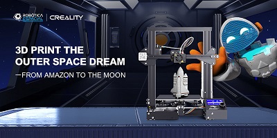 Creality เข้าร่วมงานแถลงข่าวโครงการ Space Robotics Project
