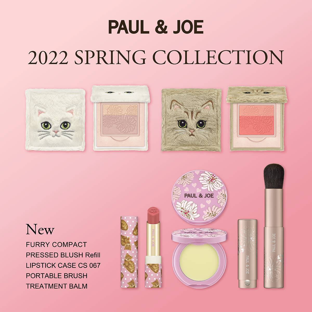ข่าวความงาม - PAUL & JOE แนะนำ 2022 SPRING COLLECTION