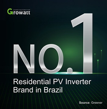 ข่าวไอที - Growatt ขึ้นแท่นซัพพลายเออร์อินเวอร์เตอร์ระบบโซลาเซลล์ สำหรับที่พักอาศัยรายใหญ่สุดในบราซิล