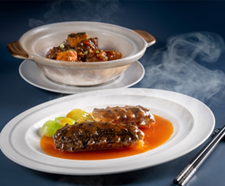 ข่าวอาหาร, เครื่องดื่ม - Korean Spiked Sea Cucumber Braised in Two Styles at Wah Lok Cantonese Restaurant