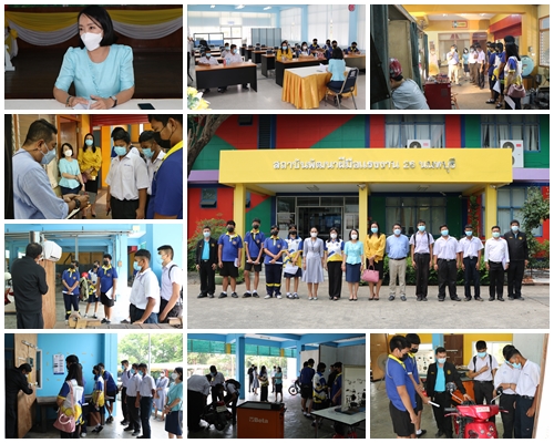 ข่าวประชาสัมพันธ์ - PR News พัฒนาแรงงานนนท์ เตรียมพร้อมเพิ่มทักษะอาชีพแก่นักเรียนที่ไม่ศึกษาต่อ