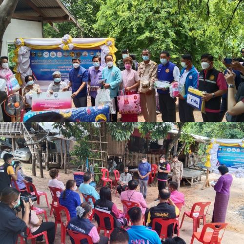 ข่าวราชการ, รัฐวิสาหกิจ - สพร.7อุบลฯ ให้กำลังใจประชาชนที่ได้รับความเดือนร้อนพร้อมดำเนินการช่วยเหลือเดินระบบไฟฟ้าให้กับประชาชน  