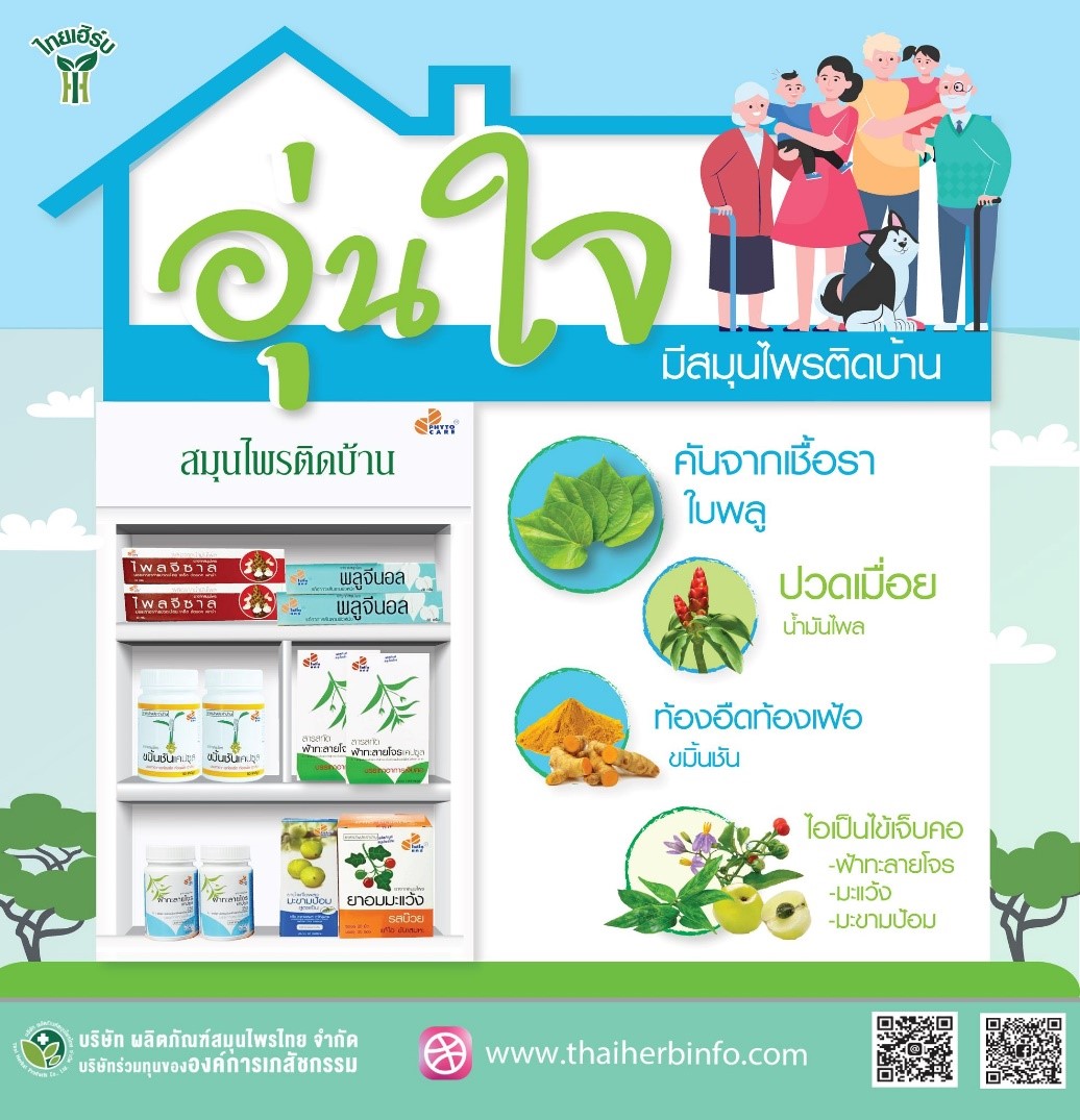 ข่าวสินค้า, บริการ - ชุดยาสมุนไพรที่ต้องมีติดบ้าน จาก ไทยเฮิร์บ