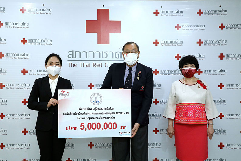 ช.การช่าง ร่วมสนับสนุนก่อสร้างหอผู้ป่วยสนามเร่งด่วน ให้แก่โรงพยาบาลจุฬาลงกรณ์ สภากาชาดไทย