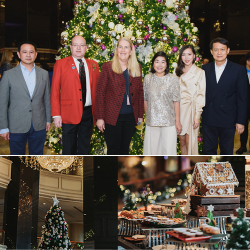 ข่าวงานอีเว้นท์ - แสงแห่งความสุขได้เริ่มขึ้นแล้ว ที่โรงแรมสวิสโฮเต็ล กรุงเทพฯ รัชดา จัดงานเปิดไฟต้นคริสต์มาสประจำปี 2021