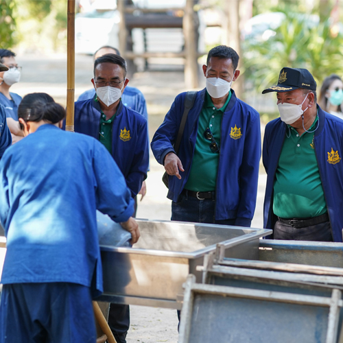 ข่าวราชการ, รัฐวิสาหกิจ - ผู้ช่วยรัฐมนตรี ทส. ตรวจเยี่ยมการดำเนินงานของ ส.คช.